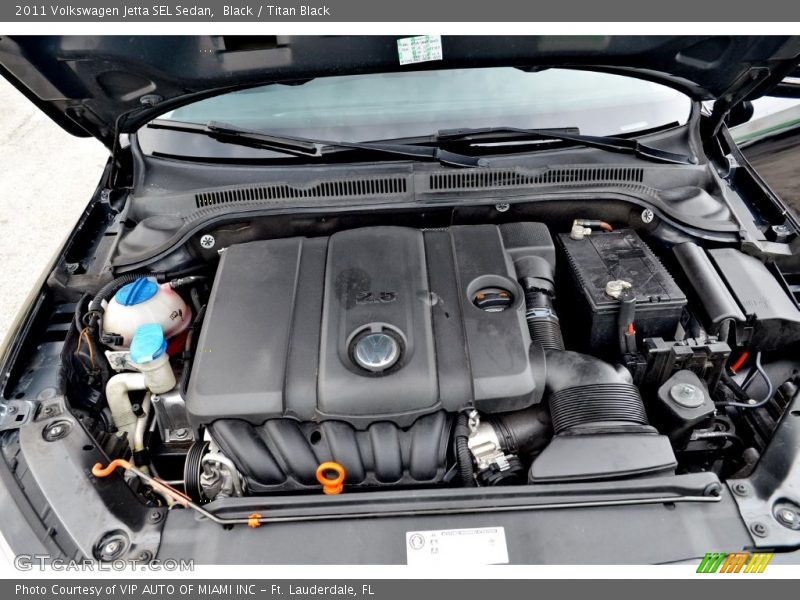 Black / Titan Black 2011 Volkswagen Jetta SEL Sedan