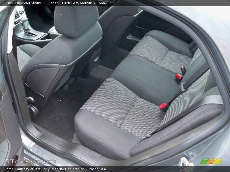Dark Gray Metallic / Ebony 2009 Chevrolet Malibu LT Sedan