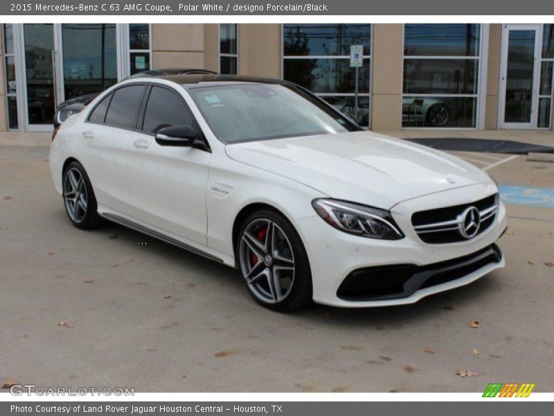 Front 3/4 View of 2015 C 63 AMG Coupe