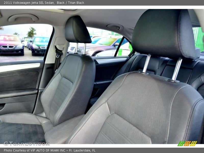 Black / Titan Black 2011 Volkswagen Jetta SEL Sedan