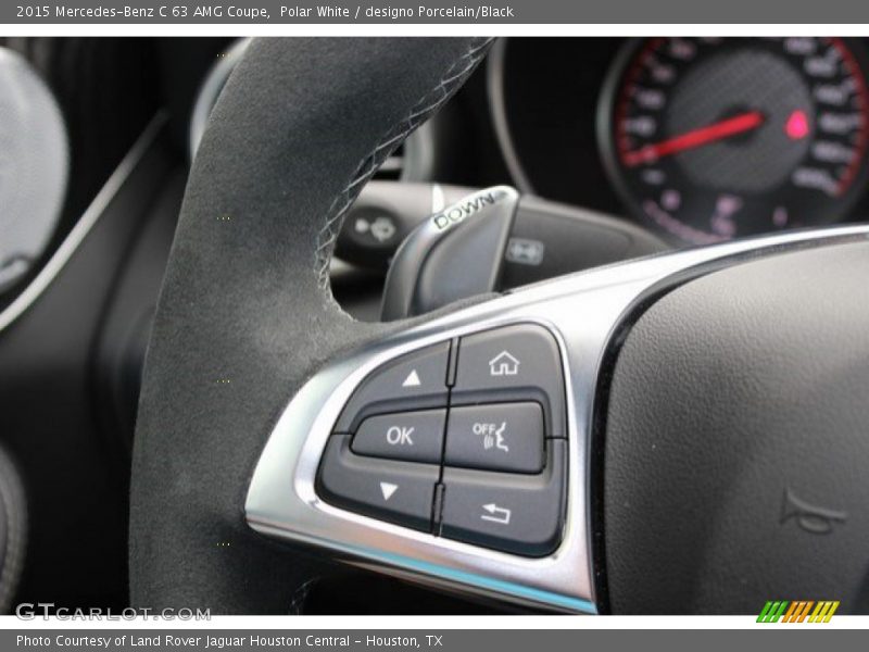 Controls of 2015 C 63 AMG Coupe