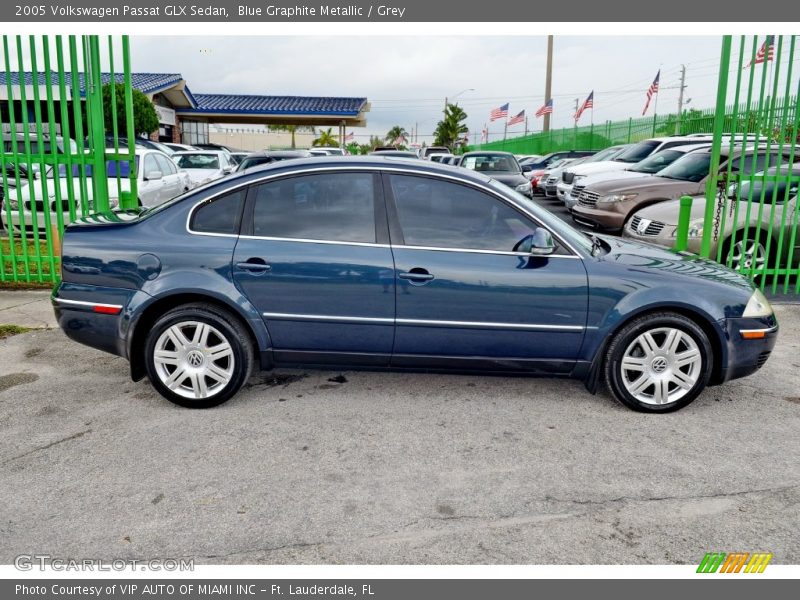 Blue Graphite Metallic / Grey 2005 Volkswagen Passat GLX Sedan
