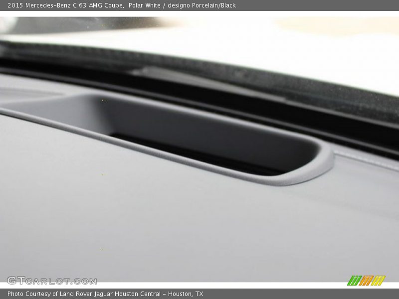 Polar White / designo Porcelain/Black 2015 Mercedes-Benz C 63 AMG Coupe