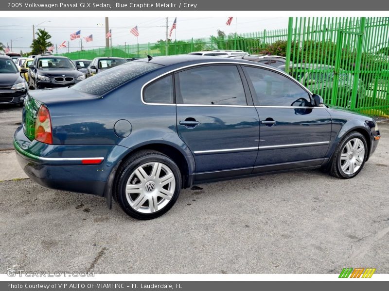 Blue Graphite Metallic / Grey 2005 Volkswagen Passat GLX Sedan