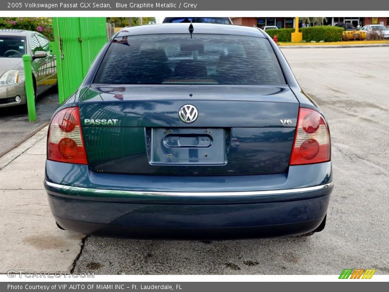 Blue Graphite Metallic / Grey 2005 Volkswagen Passat GLX Sedan