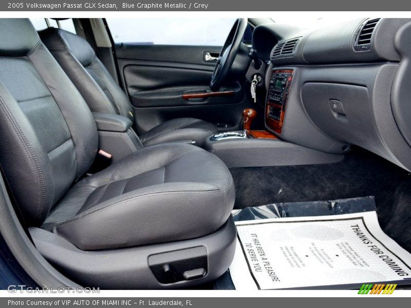 Blue Graphite Metallic / Grey 2005 Volkswagen Passat GLX Sedan