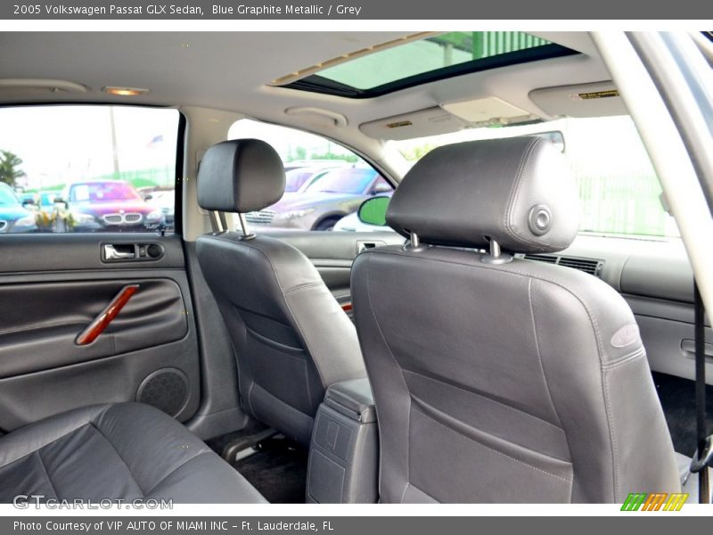 Blue Graphite Metallic / Grey 2005 Volkswagen Passat GLX Sedan