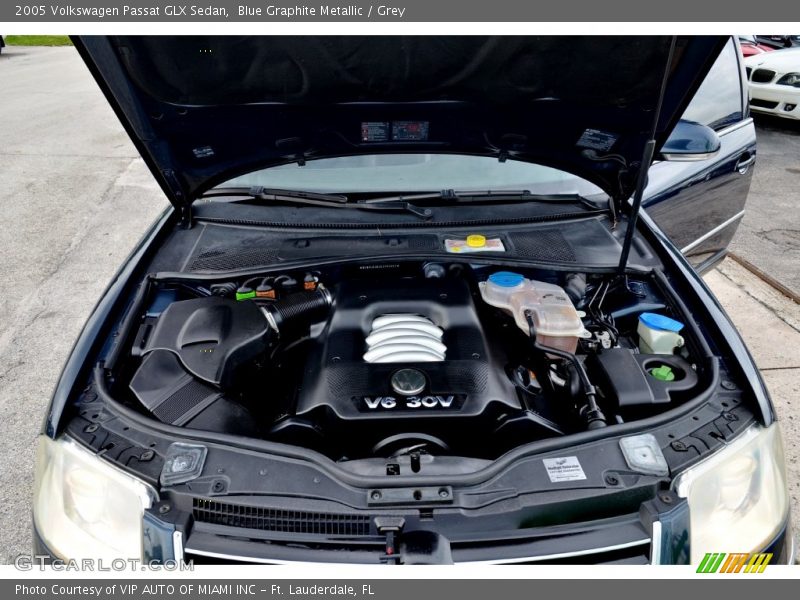 Blue Graphite Metallic / Grey 2005 Volkswagen Passat GLX Sedan