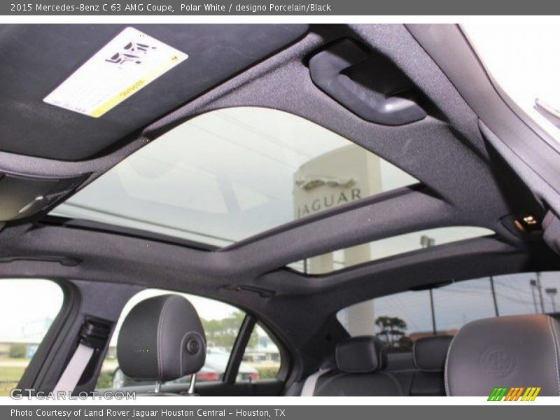 Sunroof of 2015 C 63 AMG Coupe