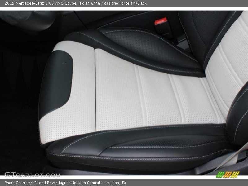 Front Seat of 2015 C 63 AMG Coupe