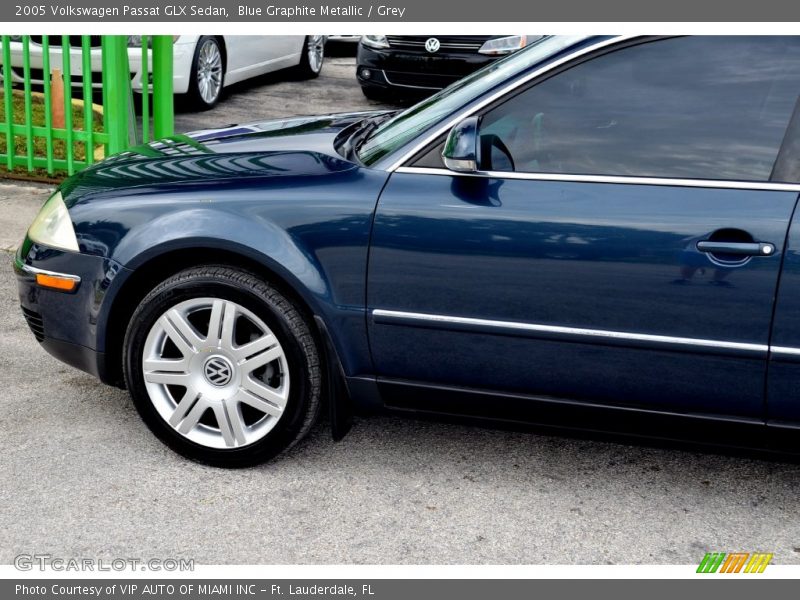 Blue Graphite Metallic / Grey 2005 Volkswagen Passat GLX Sedan