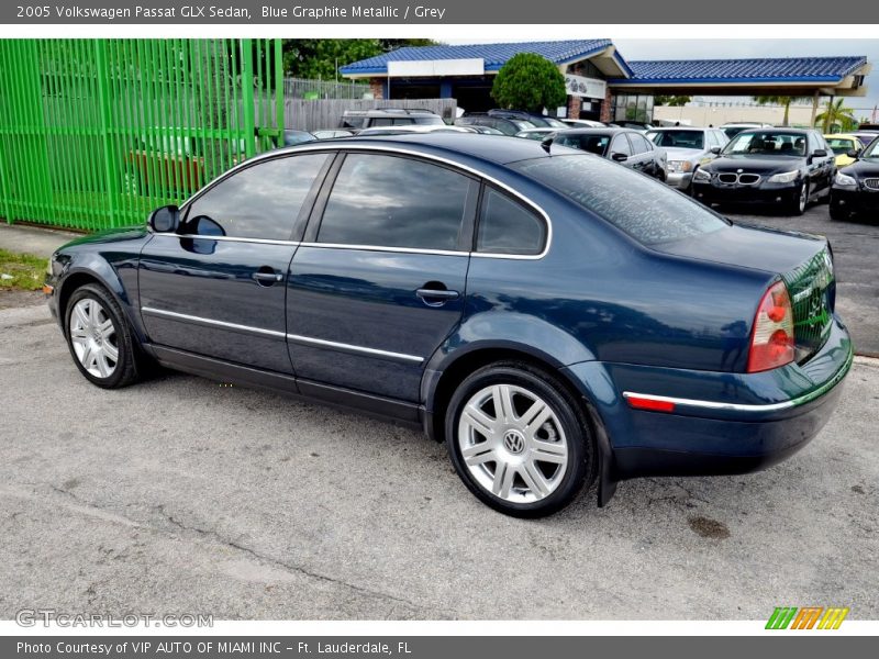 Blue Graphite Metallic / Grey 2005 Volkswagen Passat GLX Sedan