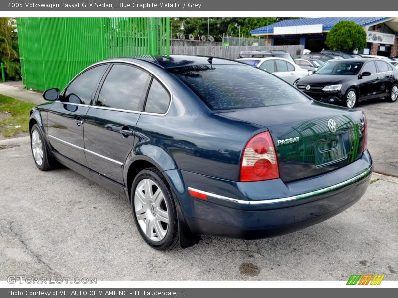Blue Graphite Metallic / Grey 2005 Volkswagen Passat GLX Sedan