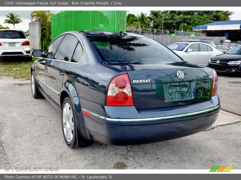 Blue Graphite Metallic / Grey 2005 Volkswagen Passat GLX Sedan