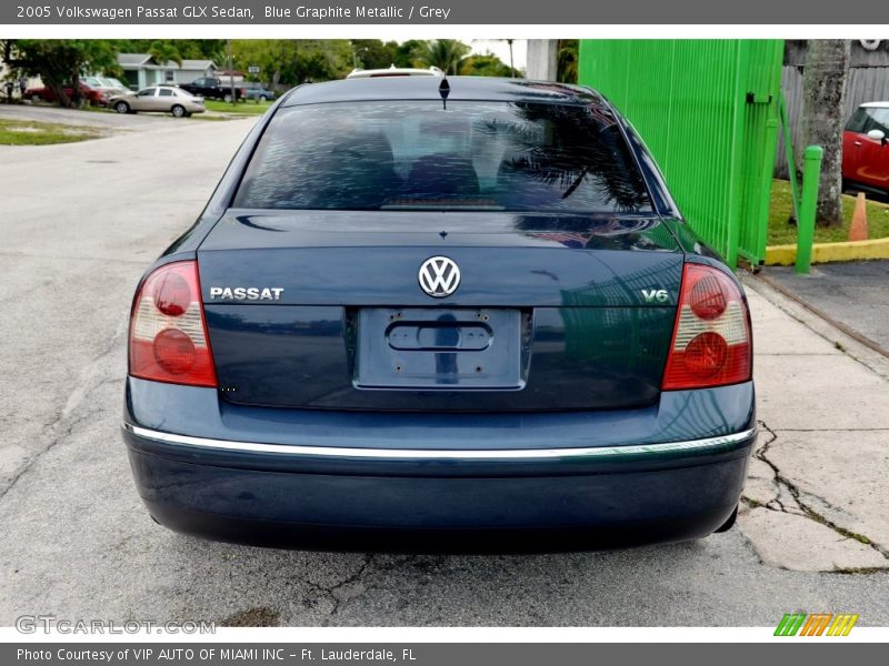 Blue Graphite Metallic / Grey 2005 Volkswagen Passat GLX Sedan