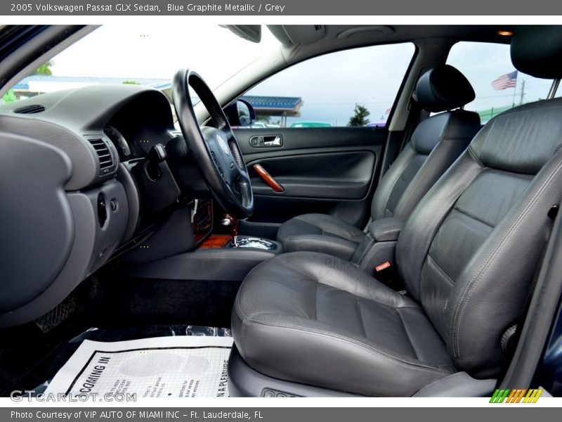 Blue Graphite Metallic / Grey 2005 Volkswagen Passat GLX Sedan