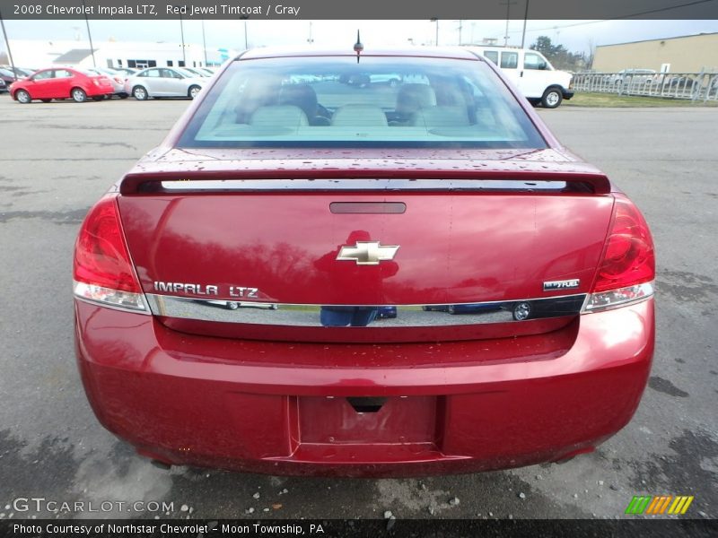 Red Jewel Tintcoat / Gray 2008 Chevrolet Impala LTZ