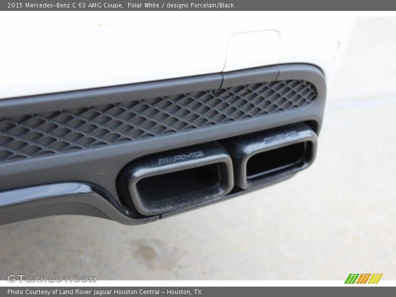 Exhaust of 2015 C 63 AMG Coupe