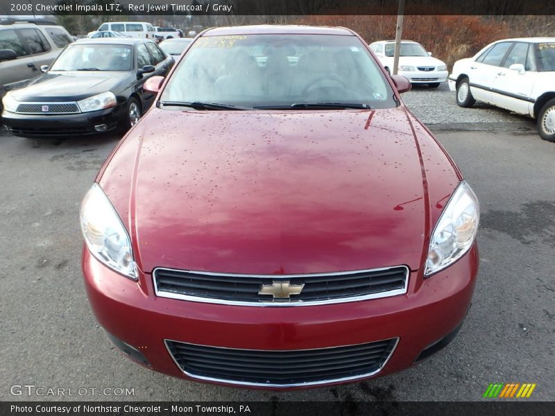 Red Jewel Tintcoat / Gray 2008 Chevrolet Impala LTZ