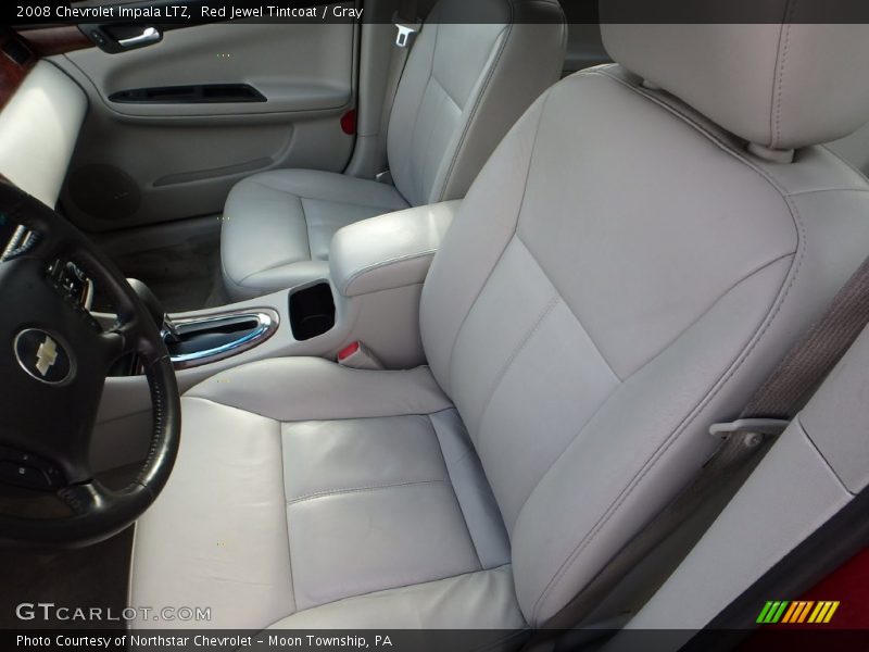 Red Jewel Tintcoat / Gray 2008 Chevrolet Impala LTZ