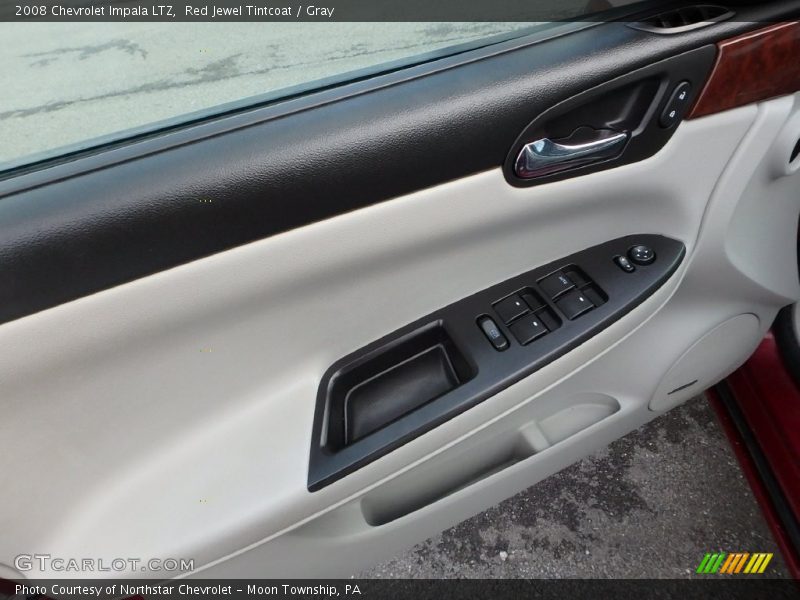 Red Jewel Tintcoat / Gray 2008 Chevrolet Impala LTZ