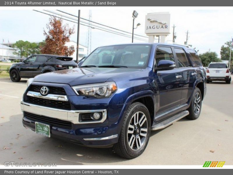 Nautical Blue Metallic / Sand Beige 2014 Toyota 4Runner Limited