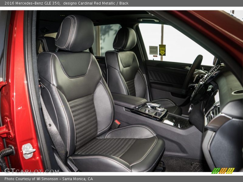 designo Cardinal Red Metallic / Black 2016 Mercedes-Benz GLE 350