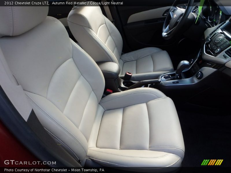 Autumn Red Metallic / Cocoa/Light Neutral 2012 Chevrolet Cruze LTZ