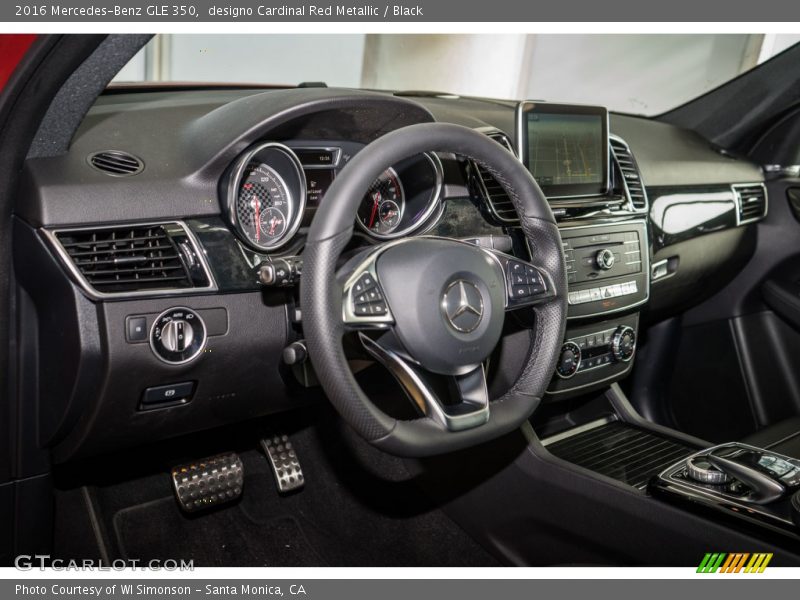 designo Cardinal Red Metallic / Black 2016 Mercedes-Benz GLE 350