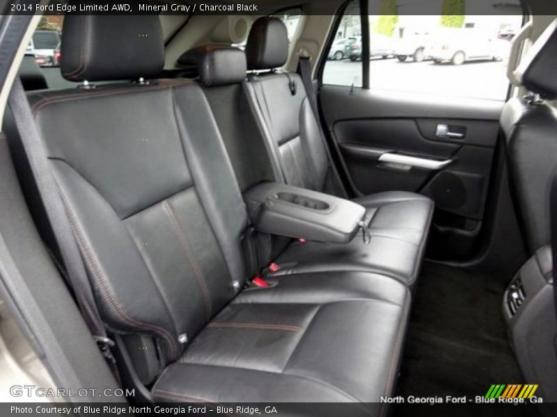 Mineral Gray / Charcoal Black 2014 Ford Edge Limited AWD