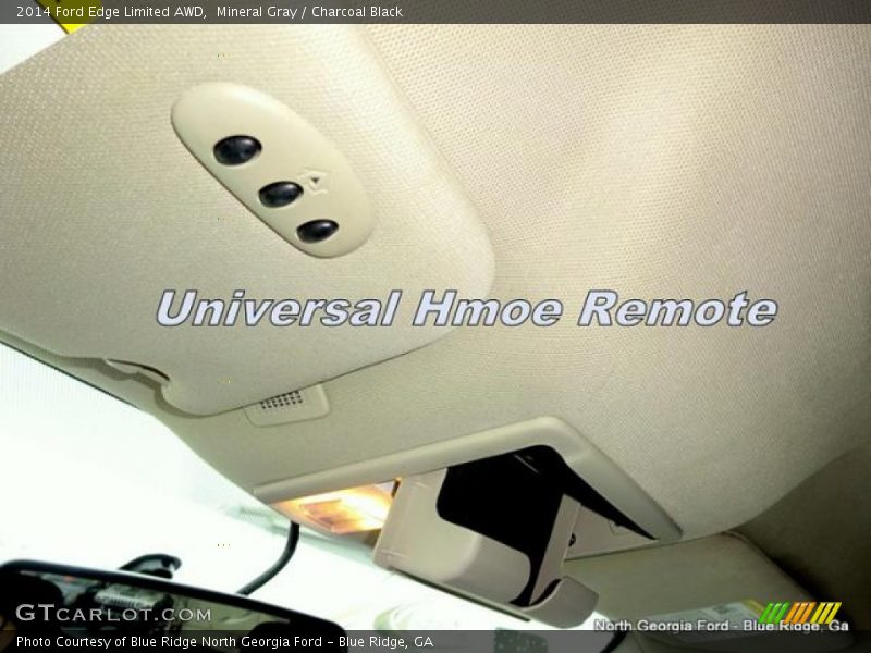 Mineral Gray / Charcoal Black 2014 Ford Edge Limited AWD