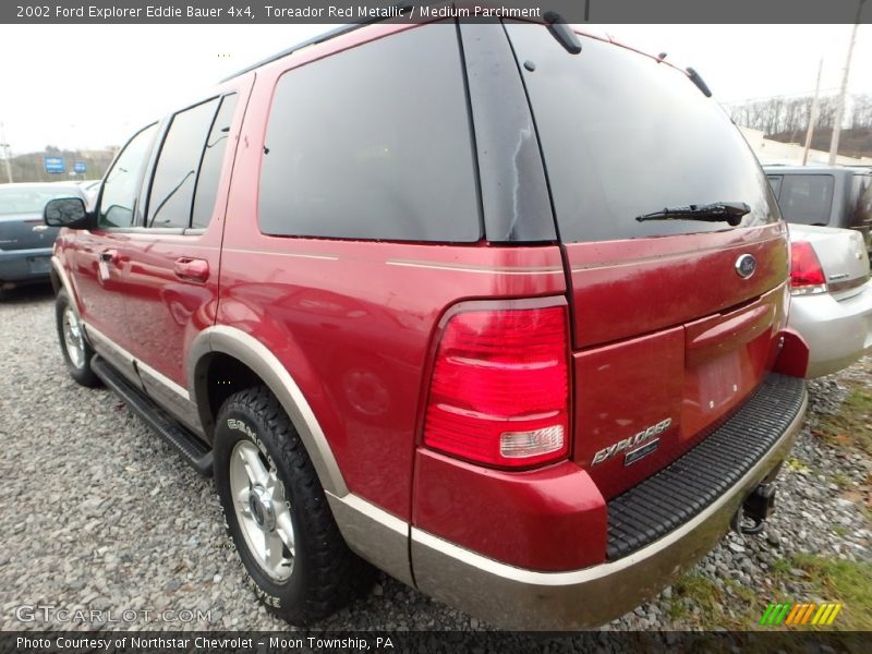 Toreador Red Metallic / Medium Parchment 2002 Ford Explorer Eddie Bauer 4x4