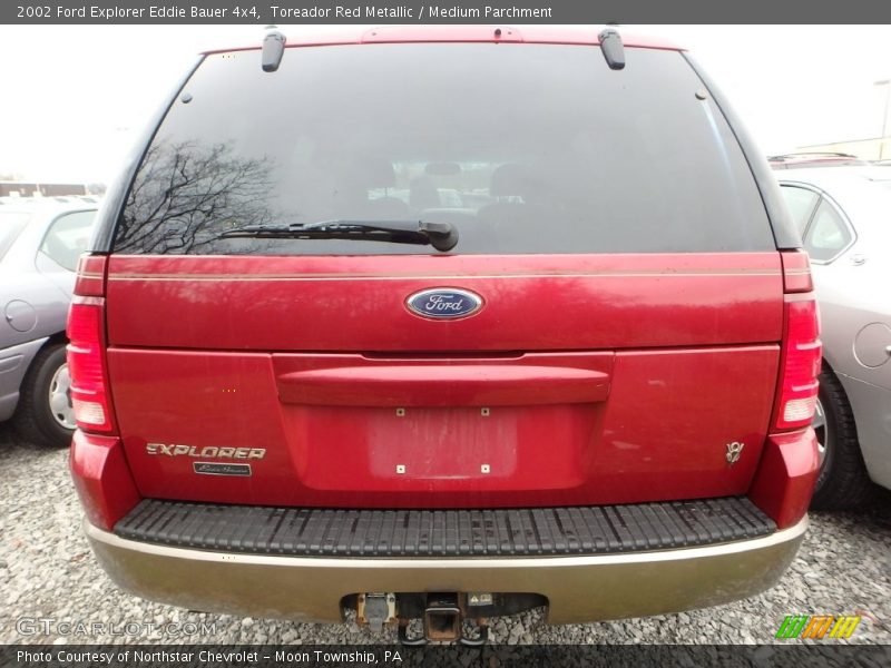 Toreador Red Metallic / Medium Parchment 2002 Ford Explorer Eddie Bauer 4x4