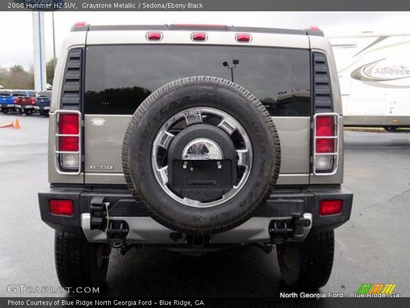 Graystone Metallic / Sedona/Ebony Black 2008 Hummer H2 SUV