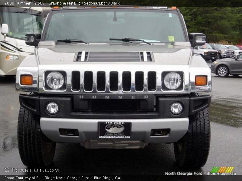 Graystone Metallic / Sedona/Ebony Black 2008 Hummer H2 SUV