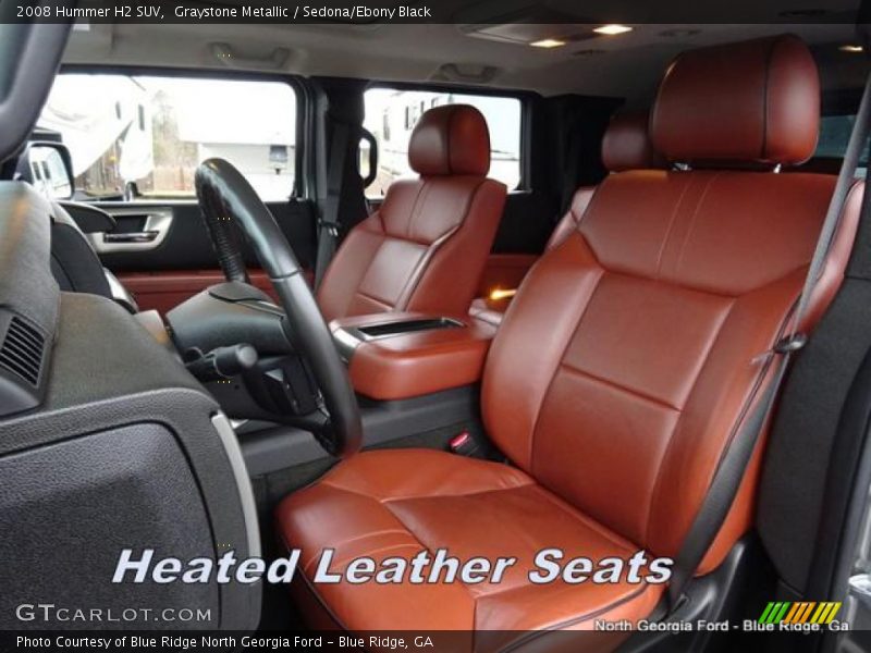 Graystone Metallic / Sedona/Ebony Black 2008 Hummer H2 SUV