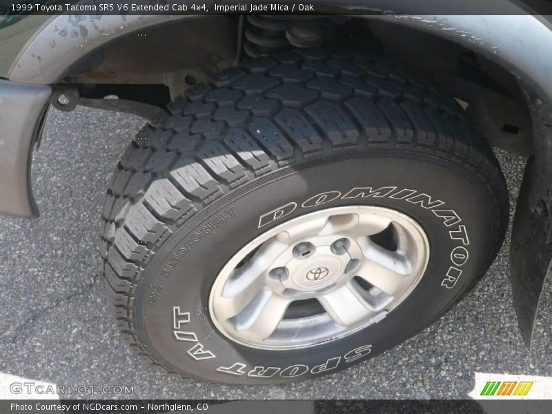 Imperial Jade Mica / Oak 1999 Toyota Tacoma SR5 V6 Extended Cab 4x4