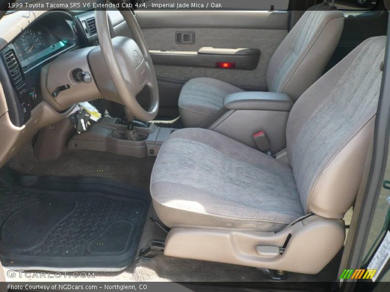 Imperial Jade Mica / Oak 1999 Toyota Tacoma SR5 V6 Extended Cab 4x4