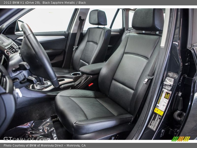 Black Sapphire Metallic / Black 2013 BMW X1 sDrive 28i