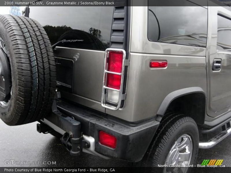 Graystone Metallic / Sedona/Ebony Black 2008 Hummer H2 SUV