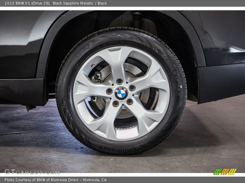 Black Sapphire Metallic / Black 2013 BMW X1 sDrive 28i