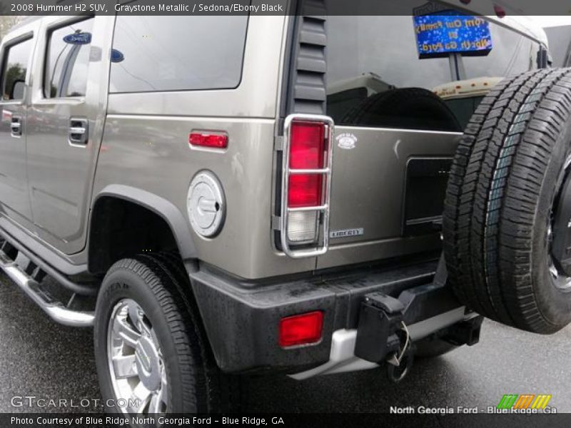 Graystone Metallic / Sedona/Ebony Black 2008 Hummer H2 SUV