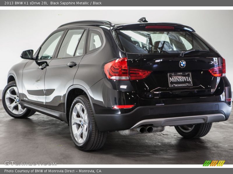 Black Sapphire Metallic / Black 2013 BMW X1 sDrive 28i
