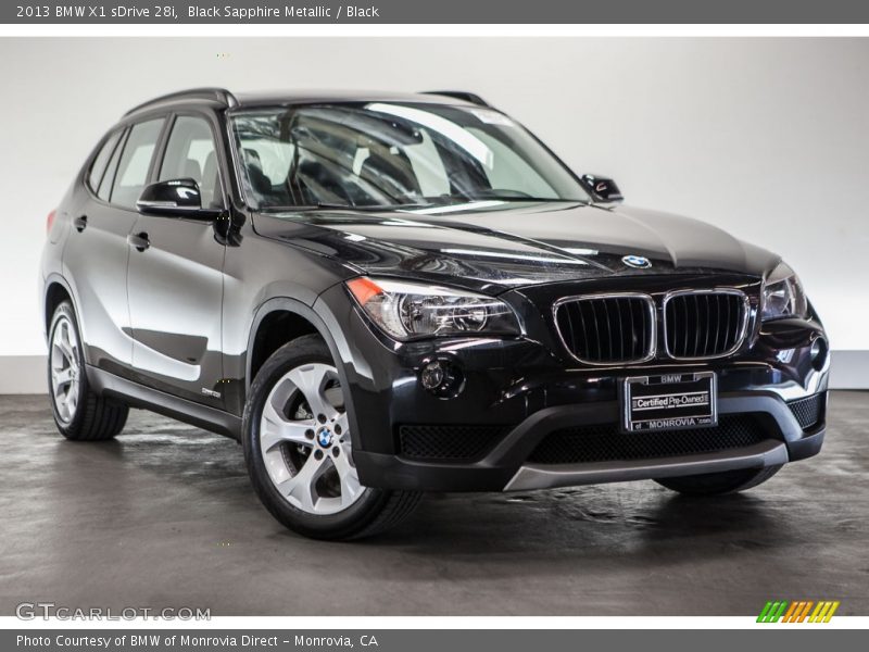 Black Sapphire Metallic / Black 2013 BMW X1 sDrive 28i