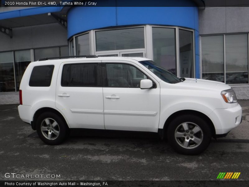 Taffeta White / Gray 2010 Honda Pilot EX-L 4WD