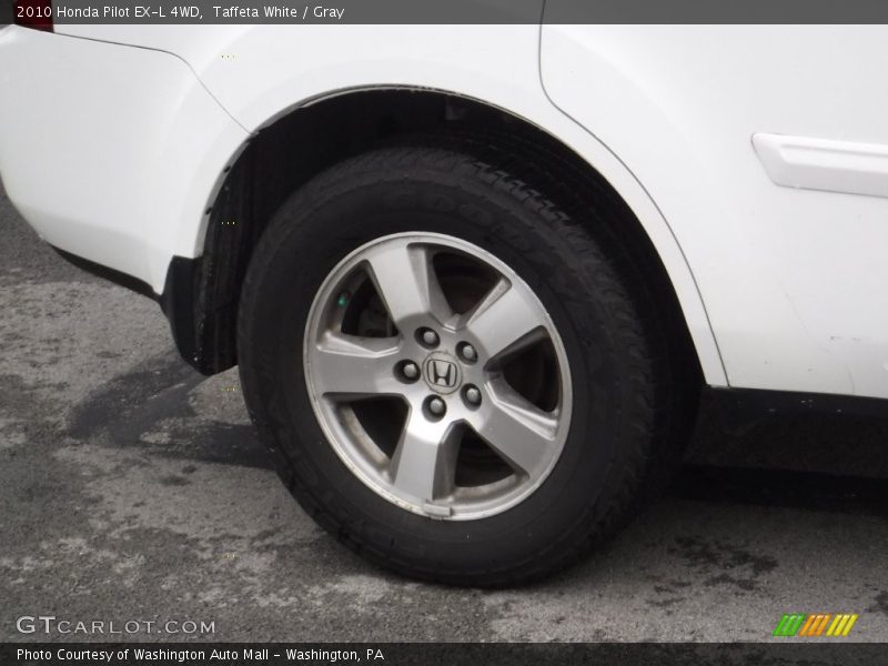 Taffeta White / Gray 2010 Honda Pilot EX-L 4WD