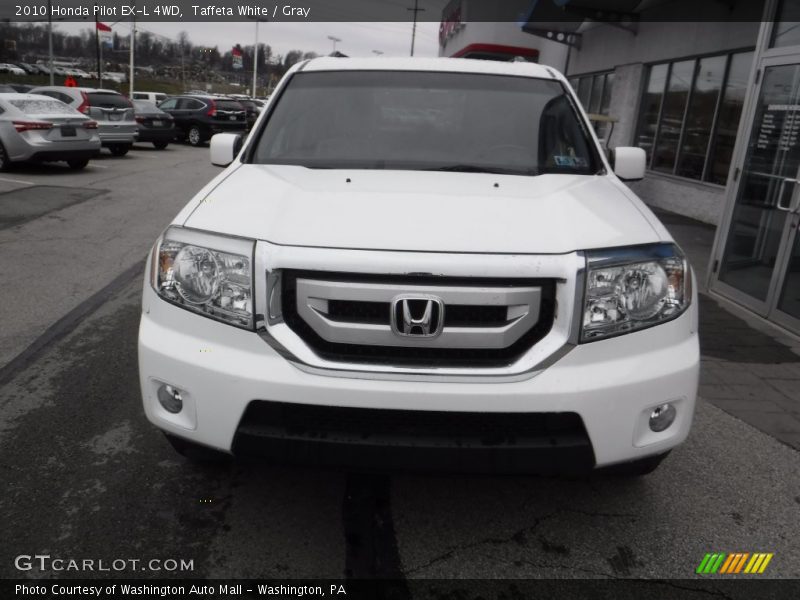 Taffeta White / Gray 2010 Honda Pilot EX-L 4WD
