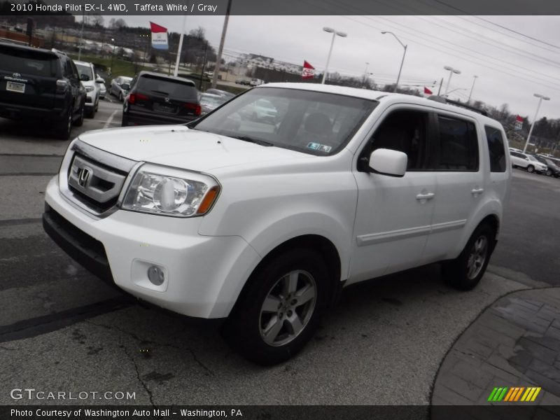 Taffeta White / Gray 2010 Honda Pilot EX-L 4WD