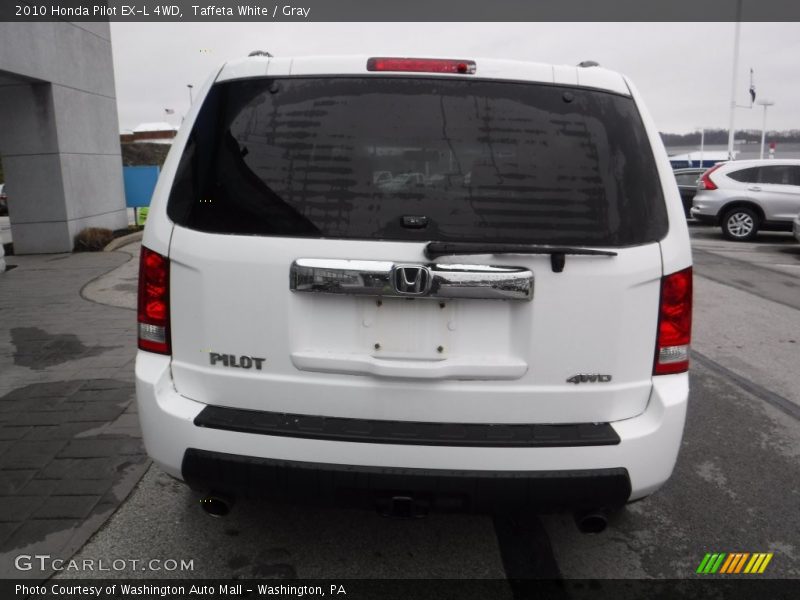 Taffeta White / Gray 2010 Honda Pilot EX-L 4WD