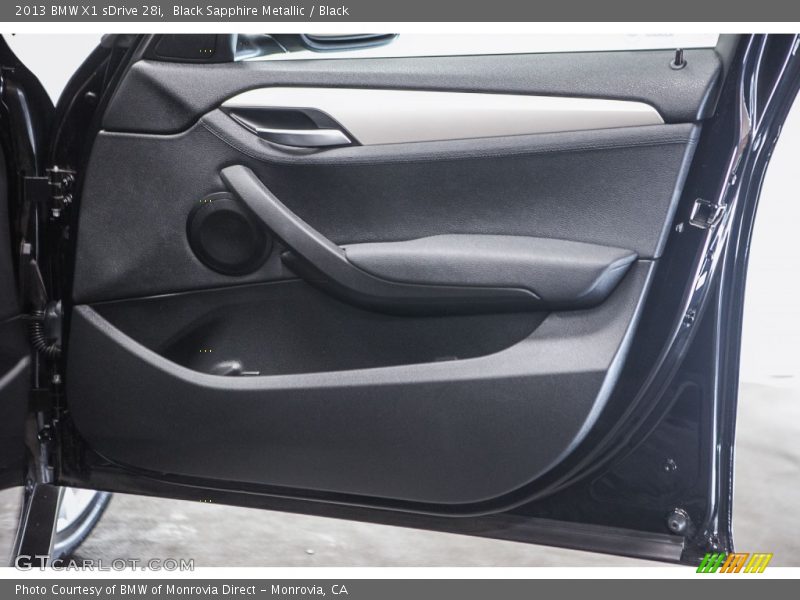Black Sapphire Metallic / Black 2013 BMW X1 sDrive 28i